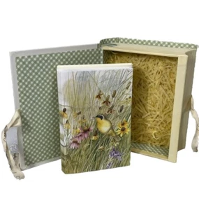 Hallmark Marjolein Bastin Briefpapier Box Set 15 leere Notizkarten Vogel Goldfink - Bild 1 von 13