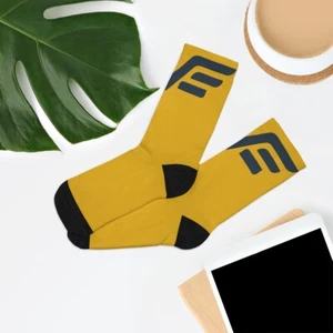 Gym Workout School Socks - Football Socks / Victory Wings Socks / Anime Socks - Picture 1 of 9