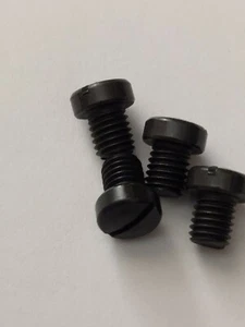 8-40 X 1/4" Blued Slotted Fillister Head Gunsmith Screws (4-Pcs) - Picture 1 of 1