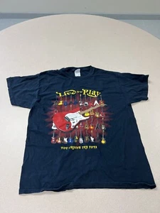 Vintage Gitarre T-Shirt Live To Play Herren Xl Schwarz Kurzarm 109 - Bild 1 von 8