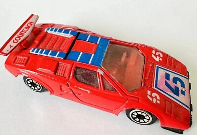 Ultra Raro De Colección Tomica Welly Lamborghini Countach Rojo #45 Die-Cast 1:64 Foto 1 de 4