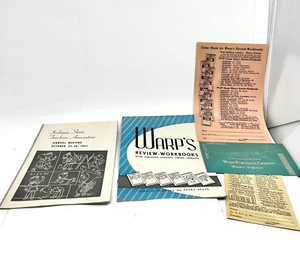 1950s INDIANA STATE TEACHERS Assoc Meeting Workbook SALES Ads-Catalog-EPHEMERA - Picture 1 of 12