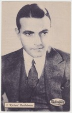 Richard Barthelmess circa 1930 Mistinguett Film Stars Large Trading Card #2