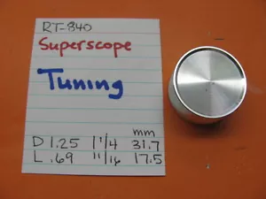 📈MANOPOLA TUNING SUPERSCOPE RT-840 RICEVITORE STEREO 8 TRACCE - Foto 1 di 1