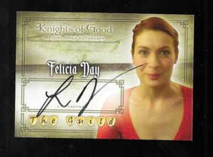 The Guild Seasons 1, 2 & 3 autograph card A8 Felicia Day as Cyd Sherman