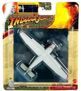 2023 Matchbox Sky Busters Indiana Jones Ford Tri Motor Airplane W/Playmat HVM62 - Picture 1 of 2