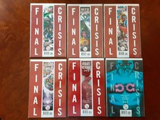 FINIAL CRISIS  MIXED COMIC LOT of 6, (DC 2008) SUBMIT #1, RESIST #1  VERY NICE!!