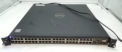 Conmutador de red Dell Force10 S4820T 48 puertos 10 GbE 10 GBase-T (4x 40 GbE) L3 *LEER* Foto 1 de 4
