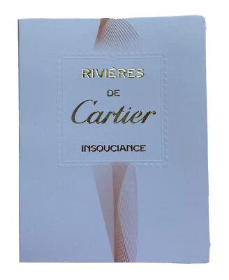 Mini frasco de muestra de viaje Rivieres De Cartier Insouciance 0,05 oz 1,5 ml EDT spray Foto 1 de 4
