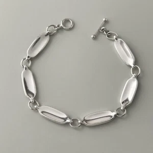 Auth Georg Jensen #327A Bracelet Sterling Silver 925 Vintage - Picture 1 of 8