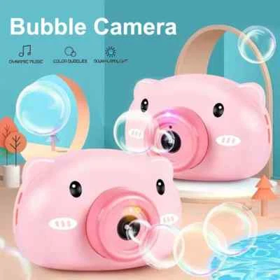 Bubble Machine Blower Solution Birthday Summer Party Garden Kid Children Toy UK - Image 1 of 4