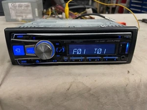 ALPINE CDE-153BT IN-DASH SINGLE DIN CD RECEIVER BLUETOOTH / AUX Used W Wiring - Bild 1 von 7