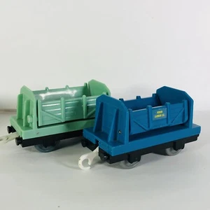 Remolques de volteo de carga Trackmaster Thomas the Train azul verde Sodor tirar detrás - Imagen 1 de 12