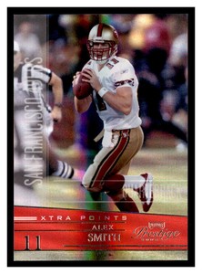 2006 Playoff Prestige Xtra Points Red #126 ALEX SMITH /100 (Corner Ding) ~B2H