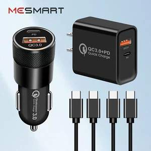 Fit Apple iPhone 16 Plus Power Play 2025 Fast USB Type C Wall Car Charger Cable - Picture 1 of 42