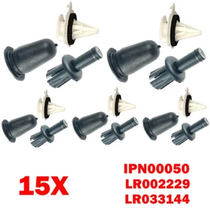 15x Parabrisas A Pilar Empuje Remache Retenedor Clips Ojal Para Range Rover L322 - Imagen 1 de 14