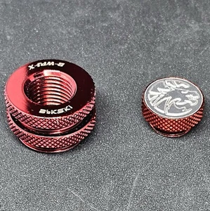 Bykski Stop Plug / Fill Port G 1/4" - RED - Afbeelding 1 van 4