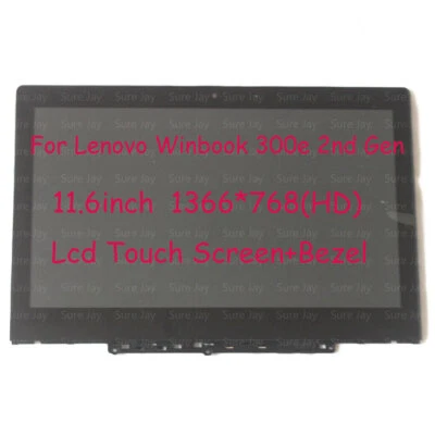 Lenovo 300e 2nd Gen Winbook  11.6inch Lcd Touch Screen+Bezel Assembly Type 81M9 - Image 1 of 4