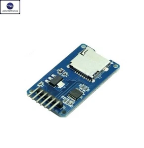 MODULO MICRO SD CARD PER ARDUINO LETTORE SCRITTORE READER WRITER MINI TF SPI  - Foto 1 di 3