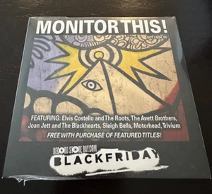 Monitor This Oct/Nov 13 CD Sampler Elvis Costello, Motorhead, Joan Jett Sealed! - Picture 1 of 2