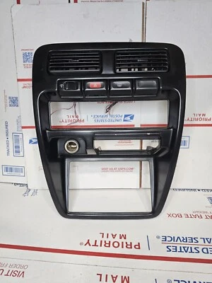 1993-1997 Nissan D21 жесткий кузов пикап Pathfinder радио ободок приборной панели OEM - Изображение 1 из 4
