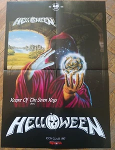 HELLOWEEN Hüter der sieben Schlüssel POSTER!! Gamma Ray/Bling Guardian/Hammerfall - Bild 1 von 1