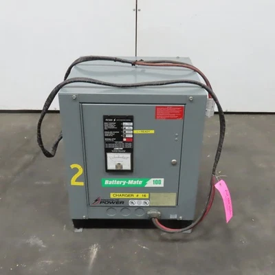 Ametek Prestolite 600H3-12G 24VDC 120A 12-Cell Battery Charger 208-240/480V 3PH - Image 1 of 4