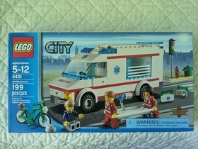 LEGO New Vintage 2012 CITY: Ambulance (4431) MISB Factory Sealed