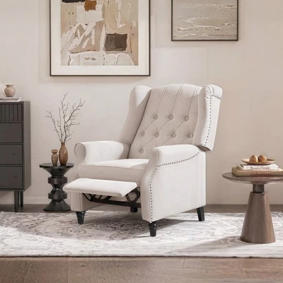 FLEXISPOT成人推背躺椅,中世纪翼背口音椅 — 第 1/2 张图片