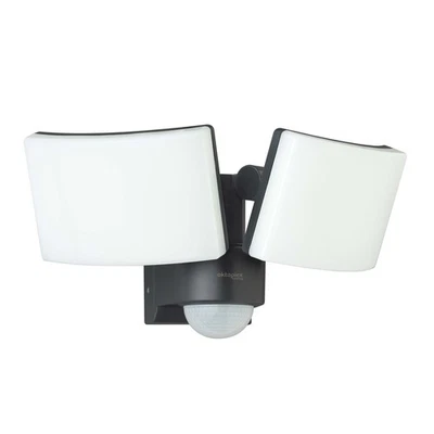 B-Ware LED Außenstrahler Bewegungsmelder IP65 Flutlicht Anthrazit Fluter 230V - Bild 1 von 4