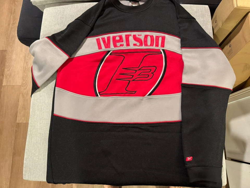 Sudadera Allen Iverson REEBOK I3 Edición Limitada TALLA XL Rara Encontrar De Colección Foto 1 de 3