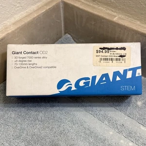 Giant Contact OD2 100mm Stem ±8 Degree Alloy Black 31.8mm Clamp [ssg] - Picture 1 of 5