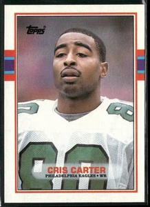 Cris Carter 1989 Topps Previews #8 Philadelphia Eagles - Picture 1 of 2