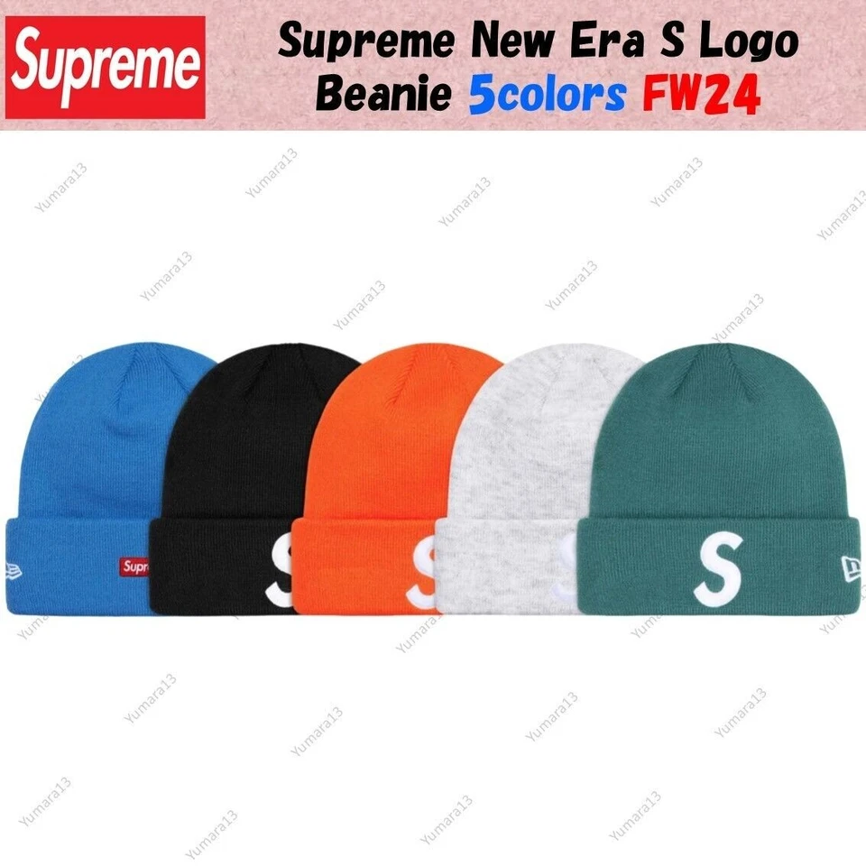 Bonnet Supreme New Era S Logo 5 couleurs FW24 - Photo 1/1