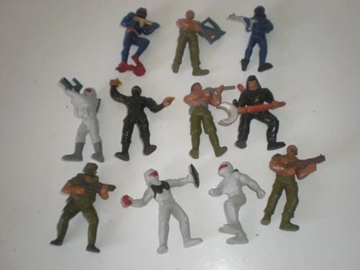 批量 11 件 1986 年 M I 人物 美泰 2.5 英寸 中国制造 — 第 1/3 张图片