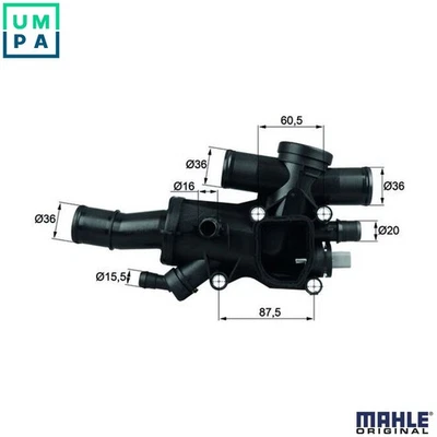 THERMOSTAT COOLANT TH 44 83 FOR PEUGEOT EXPERT/Van/Platform/Chassis/TEPEE 307 - Image 1 of 4