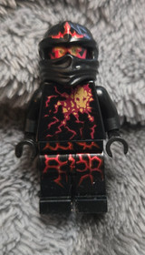 LEGO Ninjago Cole NRG Minifigure 2012 Part 9572 njo0057 With Spinner.