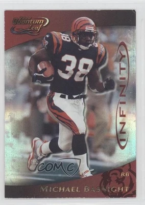 2000 Quantum Leaf Infinity Red /50 Michael Basnight #60 - Image 1 of 2