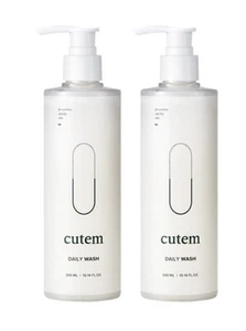 Cutem Daily Cleanser 300ml x 2pcs Moisturizing K-Beauty - Picture 1 of 5