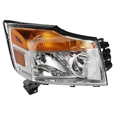 Headlight Assembly For 2008-2015 Nissan Armada Passenger Halogen With Bulb - Image 1 of 4