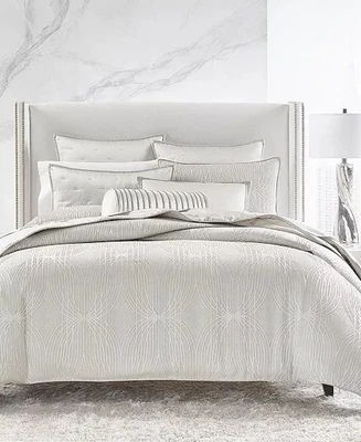 Arco con cordones Hotel Collection 3 piezas Juego de edredón, completo/queen Foto 1 de 4