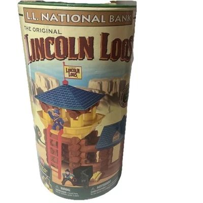 Lincoln Logs L.L. Juego incompleto Banco Nacional Foto 1 de 3