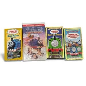 Thomas & Friends VHS Lot of 4 Best of Percy 10 Years Sing-Along Magic Railroad - Bild 1 von 11