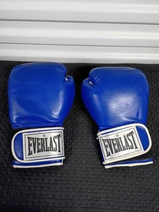 Everlast Blue Pro Style Boxen MMA Trainingshandschuhe 12 oz  - Bild 1 von 3