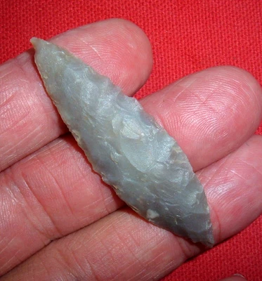 Escolha (2,25") Saara Neolítico Bi-Face Lâmina, Ponta, Artefato Africano Antigo - Imagem 1 de 4