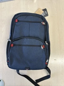 Laptop Back Pack 15.6" Waterproof Ruck Sack Bag With USB Charging Port Nubily - Afbeelding 1 van 13