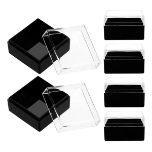6 Pcs Specimen Display Box Rock Collection Case Gemstone Container - Picture 1 of 12