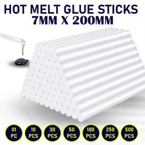 Klebesticks Hot Melt lange Länge für Klebepistole 7 mm x 200 mm dicke Sticks - Bild 1 von 11