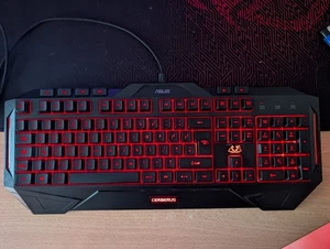 Asus Cerberus keyboard. UK layout. Backlit - Picture 1 of 4