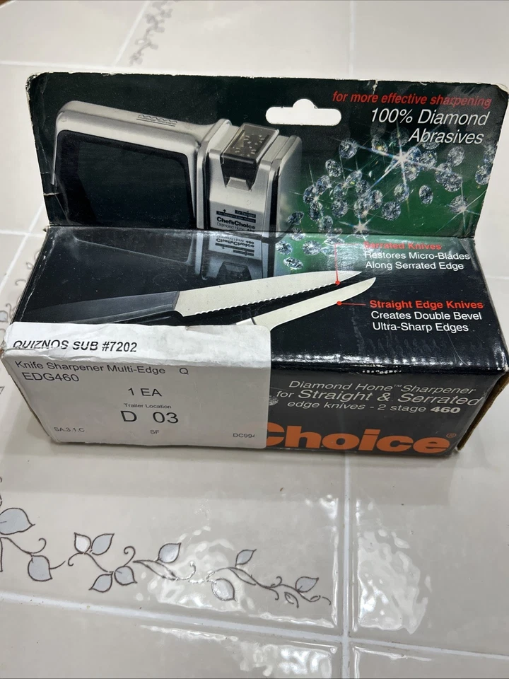 NEW IN BOX CHEF'S CHOICE DIAMOND HONE KNIFE SHARPENER 460 - Image 1 of 1